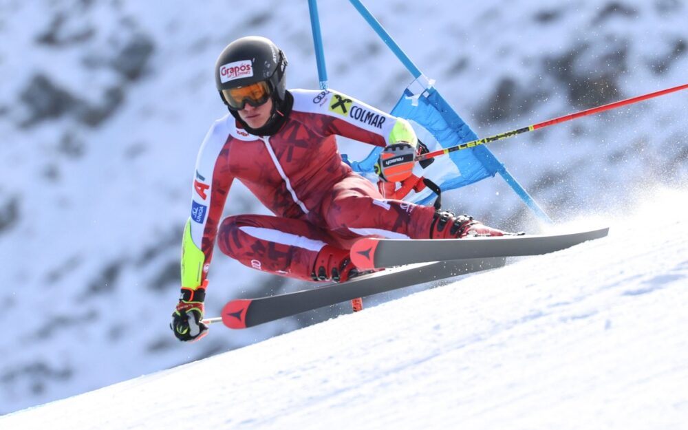 Jakob Eisner kommt in Sölden zu seinem ersten Rennen im Weltcup. – Foto: GEPA Pictures