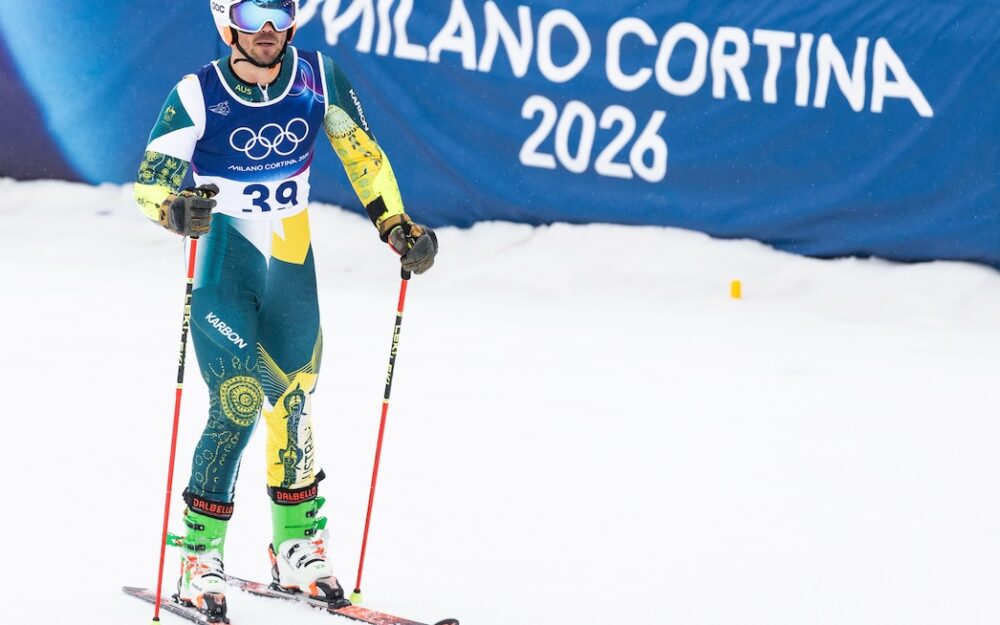 Harry Laidlaw war 2026 nach 2018 zum zweiten Mal bei Olympischen Spielen am Start. – Foto: GEPA pictures