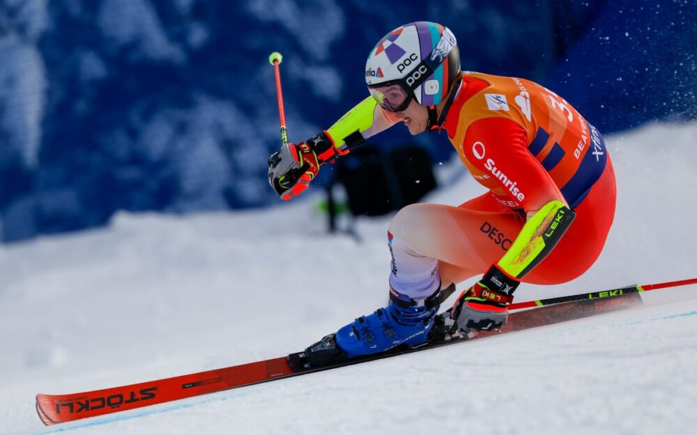 Lenz Hächler – neuer Leader der Europacup-Gesamtwertung. – Foto: GEPA pictures