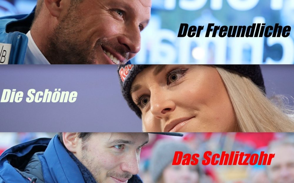 Ein Trio, welches den Ski-Weltcup in den letzten gut 15 Jahren stark mitgepägt hat. – Fotos: GEPA pictures / Collage peg