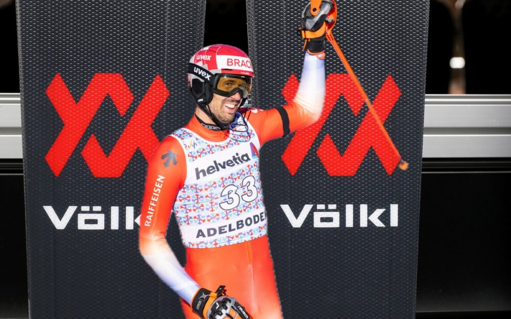 Ramon Zenhäusern fährt künftig mit Völkl-Skiern. – Fotos: GEPA pictures