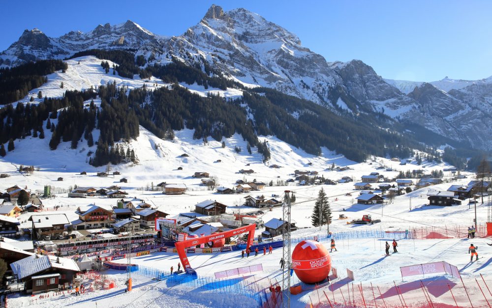 Am 8./9. Januar 2022 wird das Chuenisbärgli in Adelboden den Weltcup-Tross beherbergen. – Foto: GEPA pictures