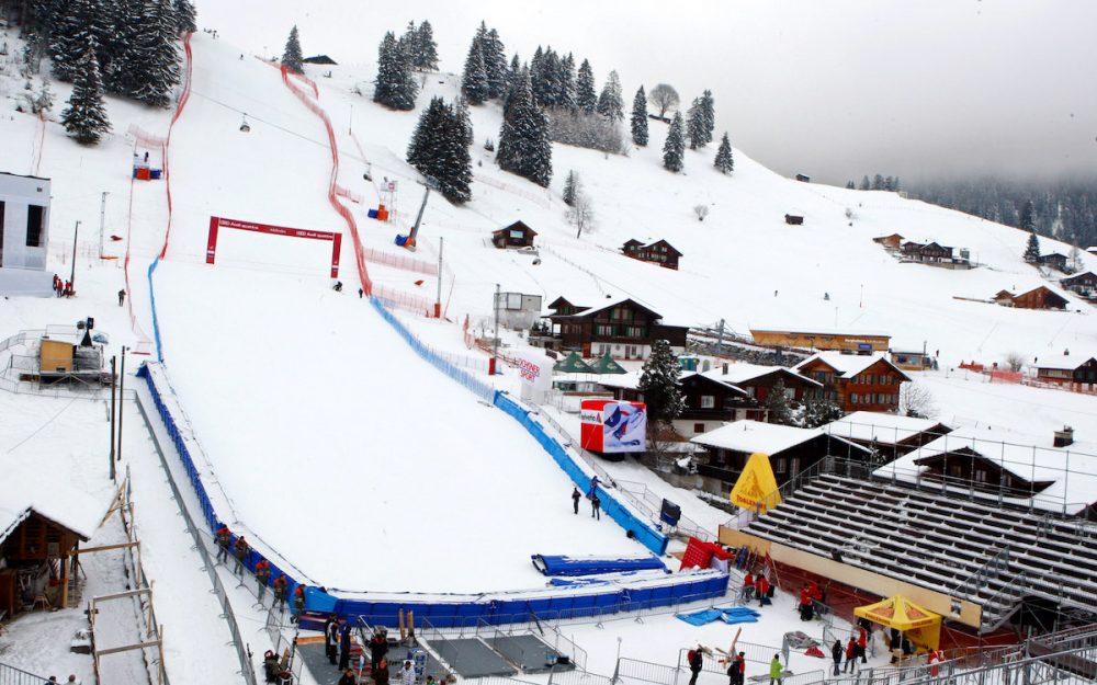 Davos fällt aus dem Weltcup-Kalender 2020/21 In Adelboden wird, wie von skinews.ch bereits gemeldet, ein zusätzlicher Riesenslalom gefahren. – Foto: GEPA pictures