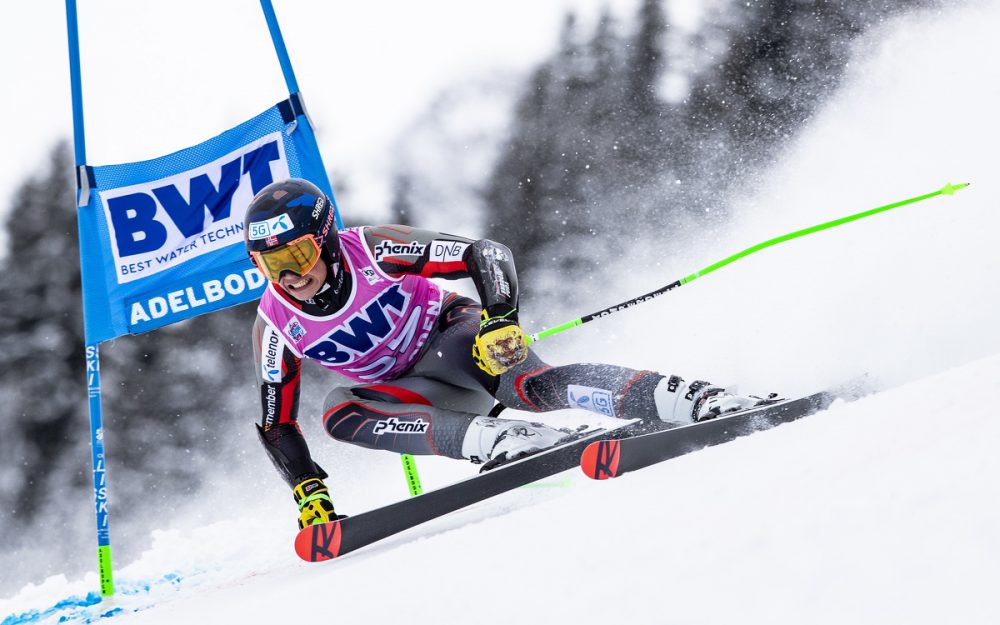 Alexander Sten Olsen ist der neuen Junioren-Weltmeister im Riesenslalom. – Foto: GEPA pictures