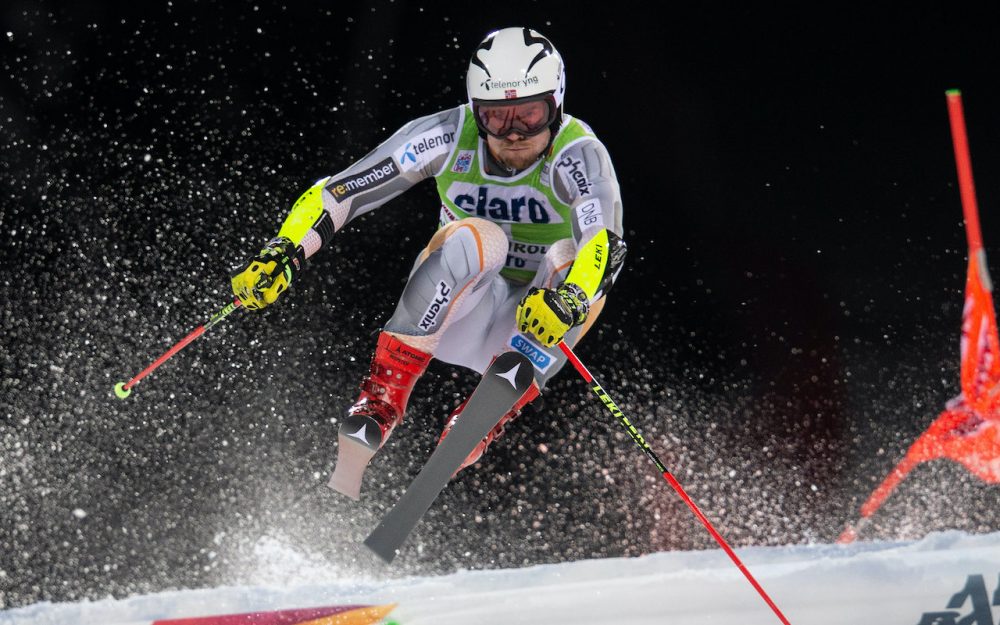 Aleksander Aamodt Kilde in Action. – Foto: GEPA pictures