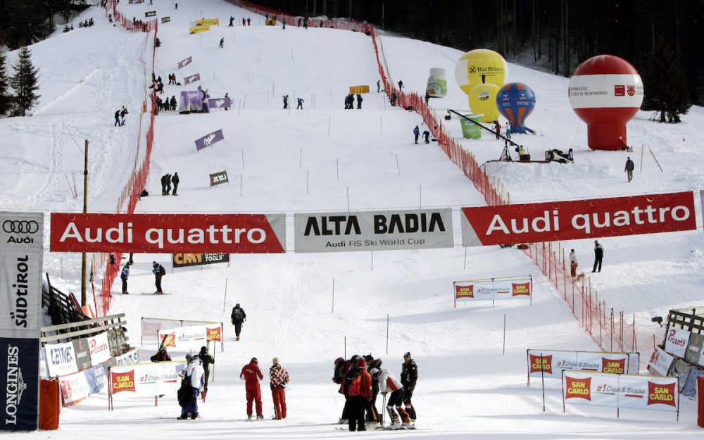 In Alta Badia soll 2020 auch wieder ein Weltcup-Slalom gefahren werden. – Archivbild: GEPA pictures