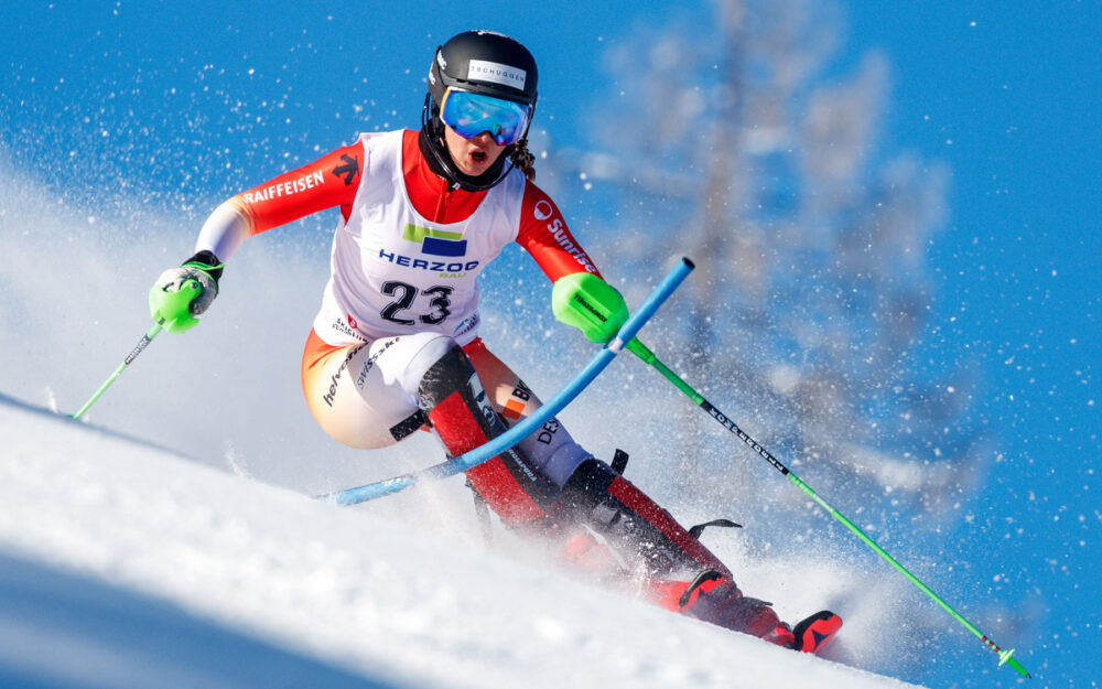 Anuk Brändli wird in Flachau ihr erstes Weltcup-Rennen bestreiten. – Foto: GEPA pictures