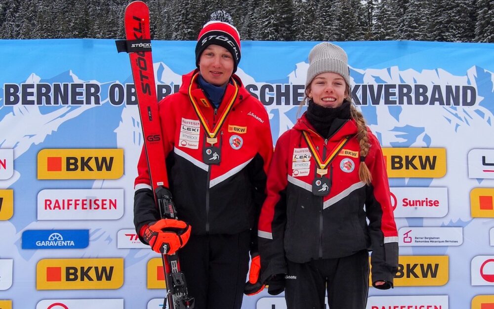 Ami Henchot und Larina von Siebenthal holten sich jeweils beide Titel 2024. – Foto: BOSV