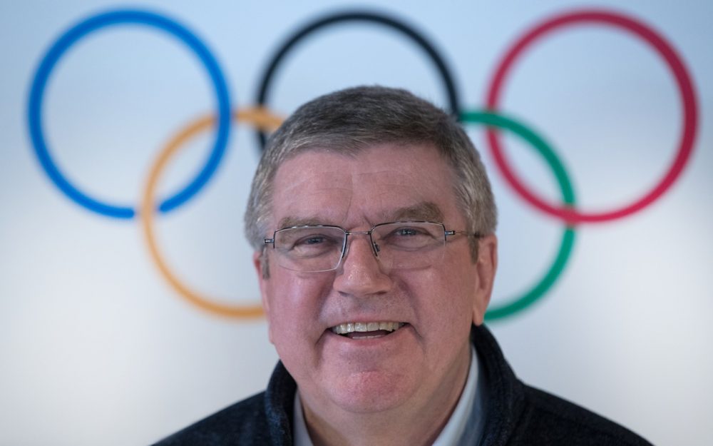 IOC-Präsidnet Thomas Bach gab am Donnerstag die Entscheidung bekannt. – Foto: GEPA pictures