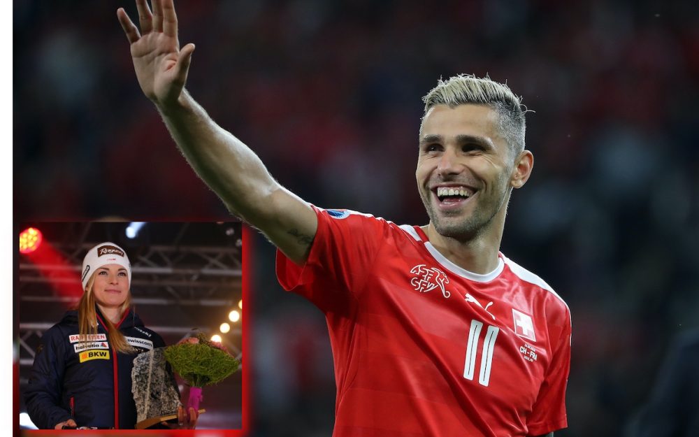 Valon Behrami ist positiv getestet worden – was passiert jetzt mit Lara Gut-Behrami? – Fotos: GEPA picutres