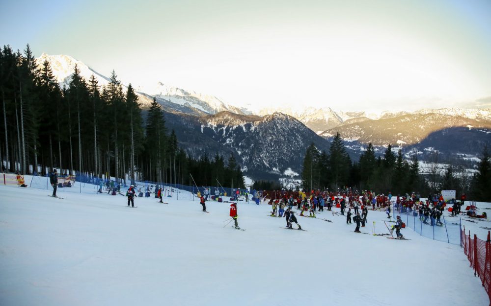 Viel Betrieb, aber kein Rennen in Berchtesgaden. – Foto: Archiv GEPA pictures