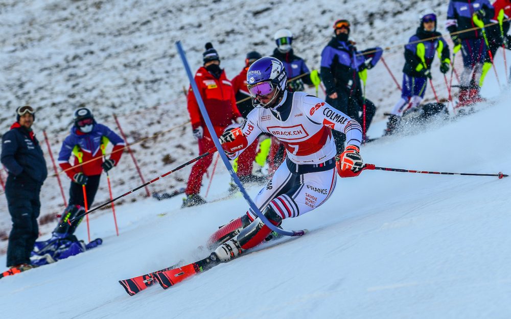 FIS: Französischer Doppelsieg in Adelboden Augustin Bianchini gewinnt den FIS-Slalom auf den Tschentenalp ob Adelboden. – Foto: rk-photography.ch