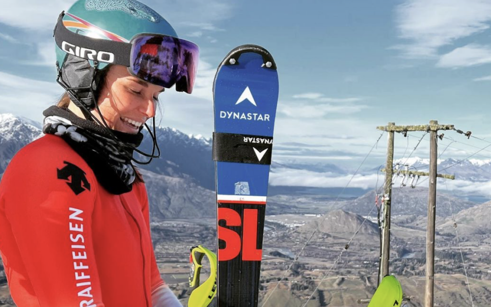Drei weitere Swiss-Ski-Podestplätze in Coronet Peak Elena Stoffel in Coronet Peak. – Foto: Instagram | @elenastoffel