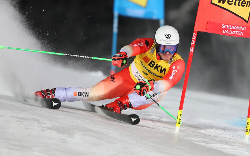 Dieses Quintett vervollständigt das WM-Aufgebot von Swiss Ski Semyel Bissig ist bei den Weltmeisterschaften in Courchevel/Meribel auch dabei. – Foto: GEPA picturtes