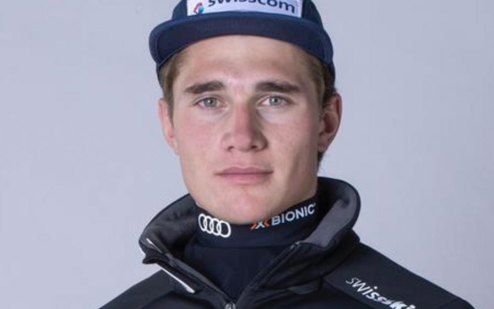 Arnaud Boisset gewinnt einen FIS-Super-G in Zinal. – Foto: Swiss Ski