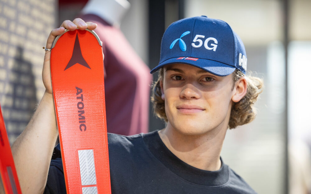 Norwegischer Verband verdonnert Lucas Braathen zu einer Busse Lucas Braathen. – Foto: GEPA pictures