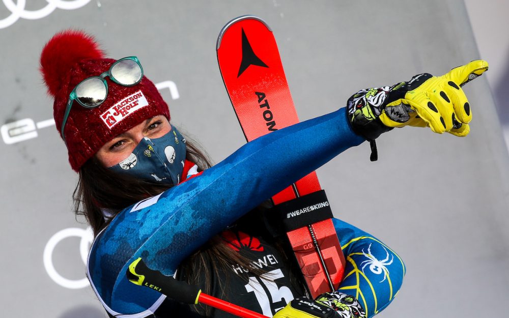 Veränderung im Umfeld der Speed-Aufsteigerin Breezy Johnson. – Foto: GEPA pictures