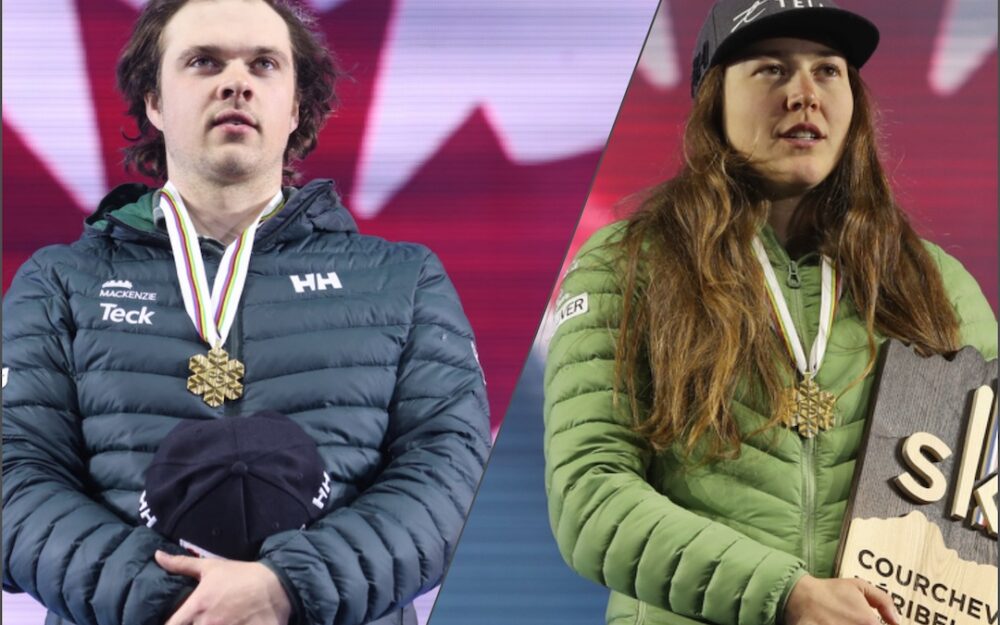 Kanada startet mit 23 Athletinnen und Athleten in den Winter James Crawford und Laurence St-Germain führen die kanadischen Teams in den nächsten Weltcup-Winter. – Fotos: GEPA pictures