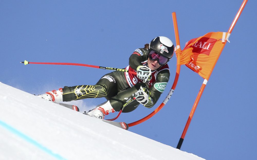Auch der NorAm-Cup ist vorzeitig beendet worden Keely Cashman gewinnt die Gesamtwertung des NorAm-Cups 2019/20. – Foto: GEPA pictures