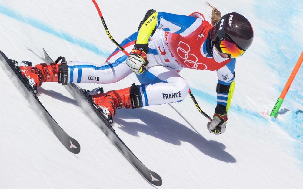 Schwere Knieverletzung bei Camille Cerutti bestätigt Camille Cerutti. – Foto: GEPA pictures