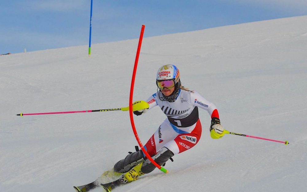 Charlotte Chable auf dem Weg zum ersten Saisonsieg. – Foto: Anne Barwood