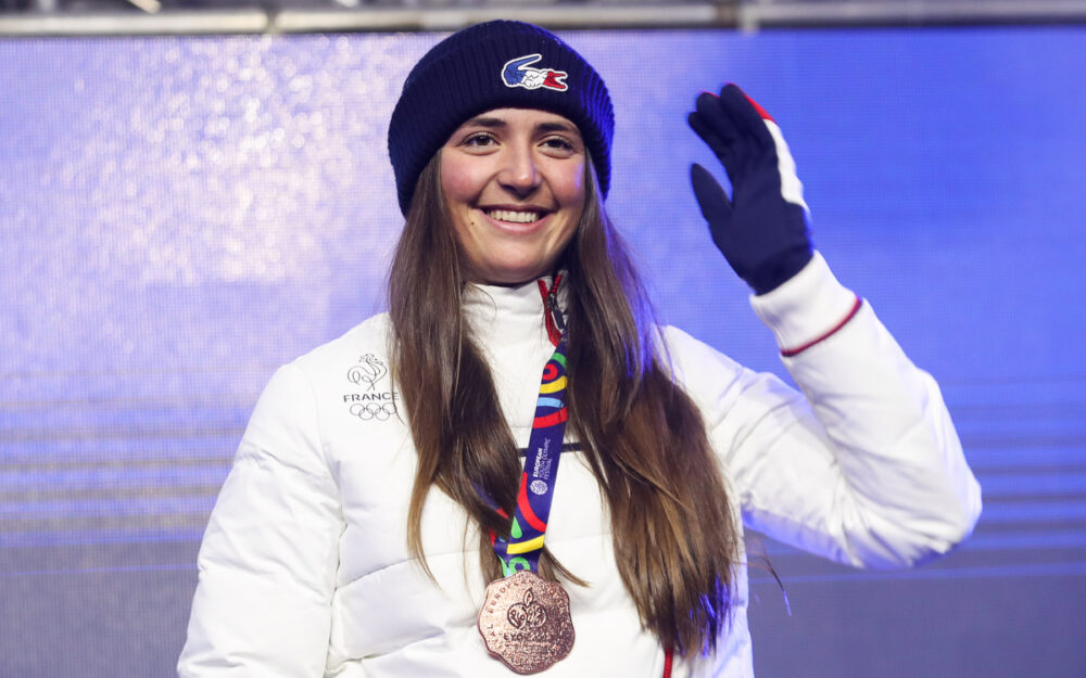 Auch in den französischen Teams wird um die Startplätze gekämpft Marion Chevrier könnte in Levi ihr erstes Weltcup-Rennen bestreiten. – Foto: GEPA pictures