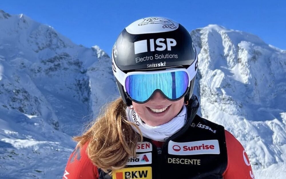 Chiara Lanz konnte am Schilthorn zum ersten Mal ein FIS-Rennen gewinnen. – Foto: Instagram