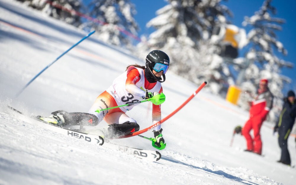 Auch Vanessa Kasper und Eliane Christen starten in die Weltcup-Saison 2024/25 Eliane Christen. – Foto: GEPA pictures