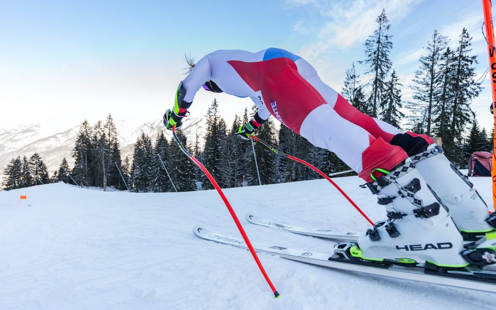 Der Start ins Garmisch-Wochenende ist Corinne Suter mit einer Trainingsbestzeit geglückt. – Foto: GEPA pictures
