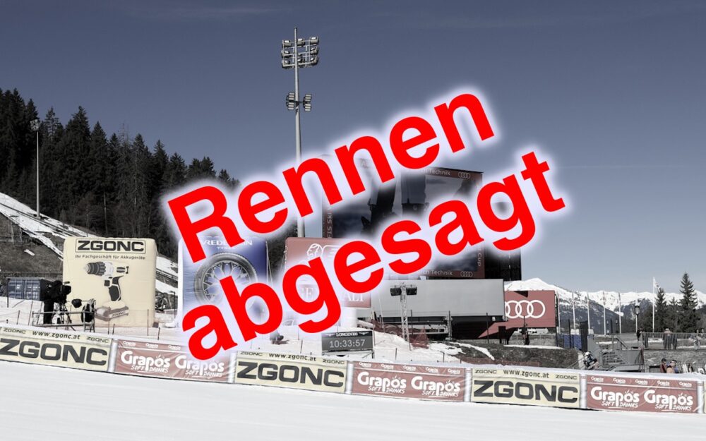 Der samstägliche Super-G von Courchevel findet nicht statt
