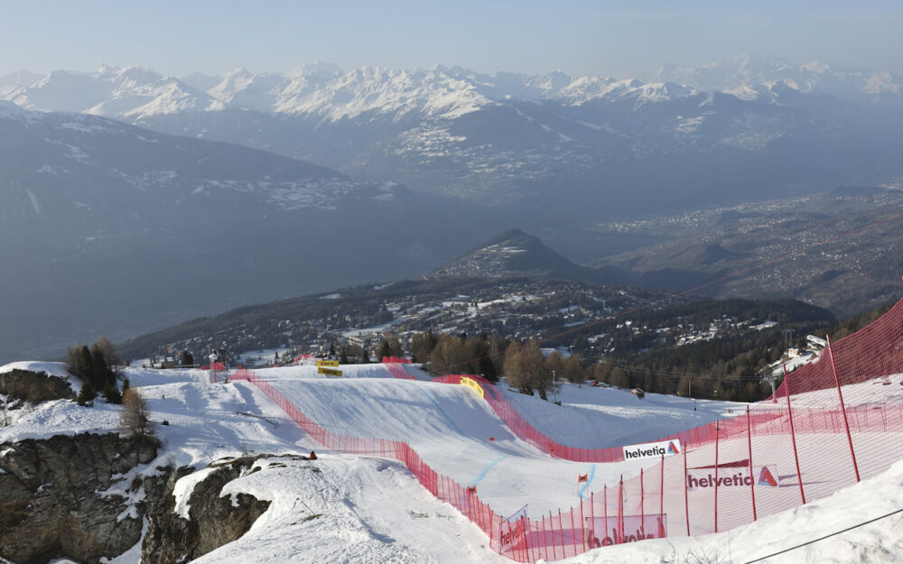 Crans Montana: keine Weltcup-Abfahrt am Samstag. – Foto: GEPA pictures