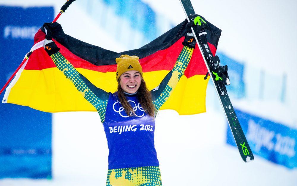Daniela Maier, Gewinnerin von Olympia-Bronze im Skicross, wird Russland ohne Renneinsatz wieder verlassen. – Foto: GEPA pictures