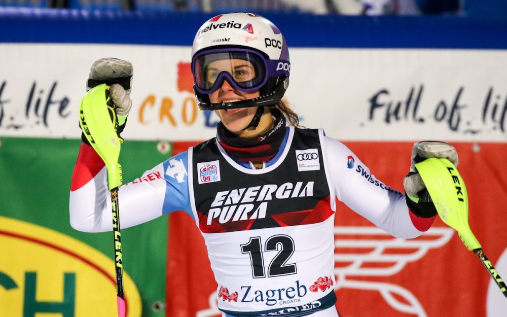 Aline Danioth: „Ich will die nächsten zehn Jahre Ski fahren“ Aline Danioth – solche Bilder soll es von ihr bald wieder geben. – Foto: GEPA pictures