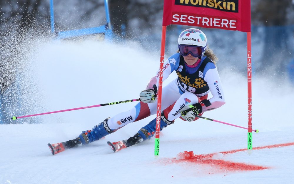 Niederschmetternde Diagnose für Aline Danioth Aline Danioth. – Foto: GEPA pictures