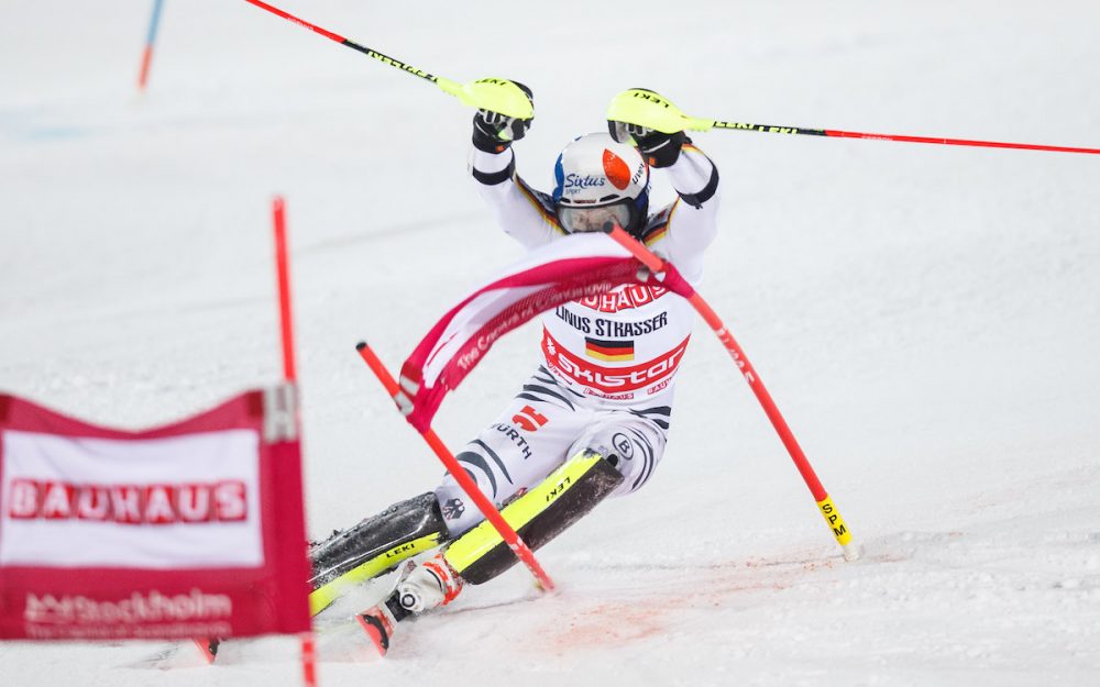 Die Doppelblock-Technik im Parallel-Rennen – für Ted Ligety zum Beispiel ein Graus. – Foto: GEPA pictures