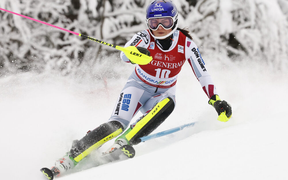 Neues Material für Martina Dubovska Nach 9 Jahren mit Völkl: Martina Dubovska wechselt die Skimarke. – Foto: GEPA pictures