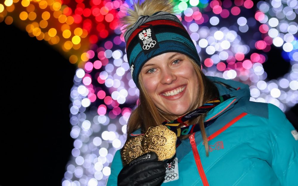 Magdalena Egger (AUT) räumte in Sarajevo gross ab. – Foto: GEPA pictures