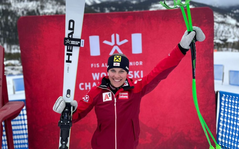 Junioren-WM: Viertes Gold für Magdalena Egger Junioren-WM: Viertes Gold für Magdalena Egger