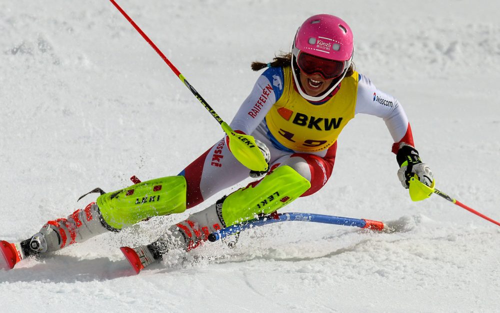 Selina Egloff gewinnt den zweiten Slalom auf der Diavolezza. – Archivbild: rk-photography