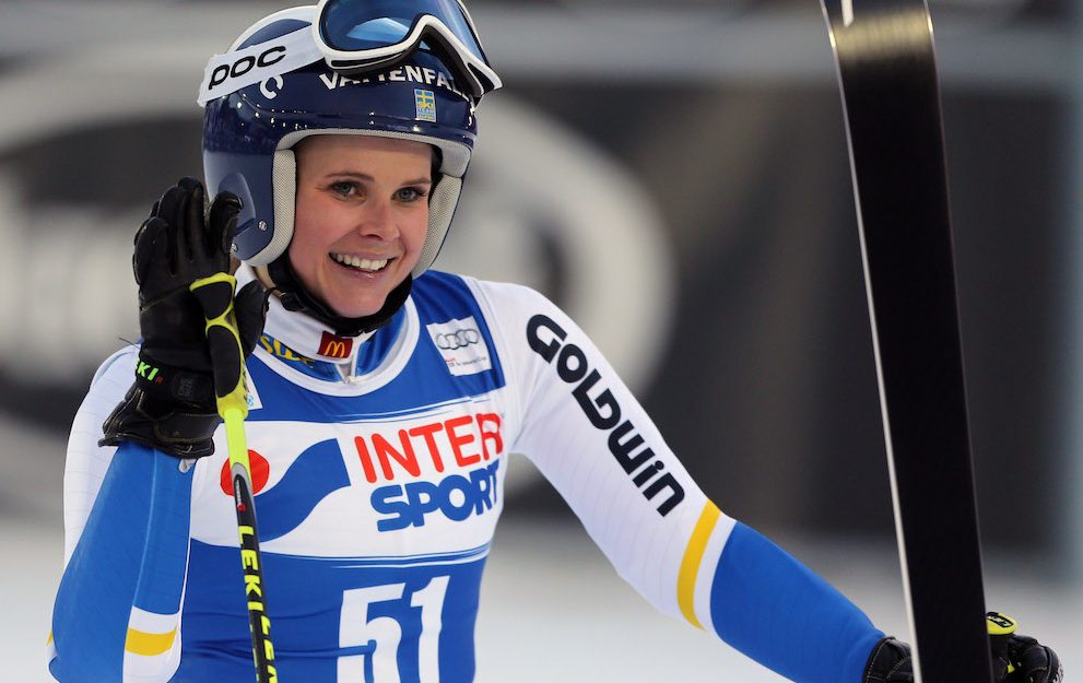 Auf Wiedersehen, Weltcup. Nathalie Eklund gibt das Ende ihrer Ski-Karriere bekannt. – Foto: GEPA pictures