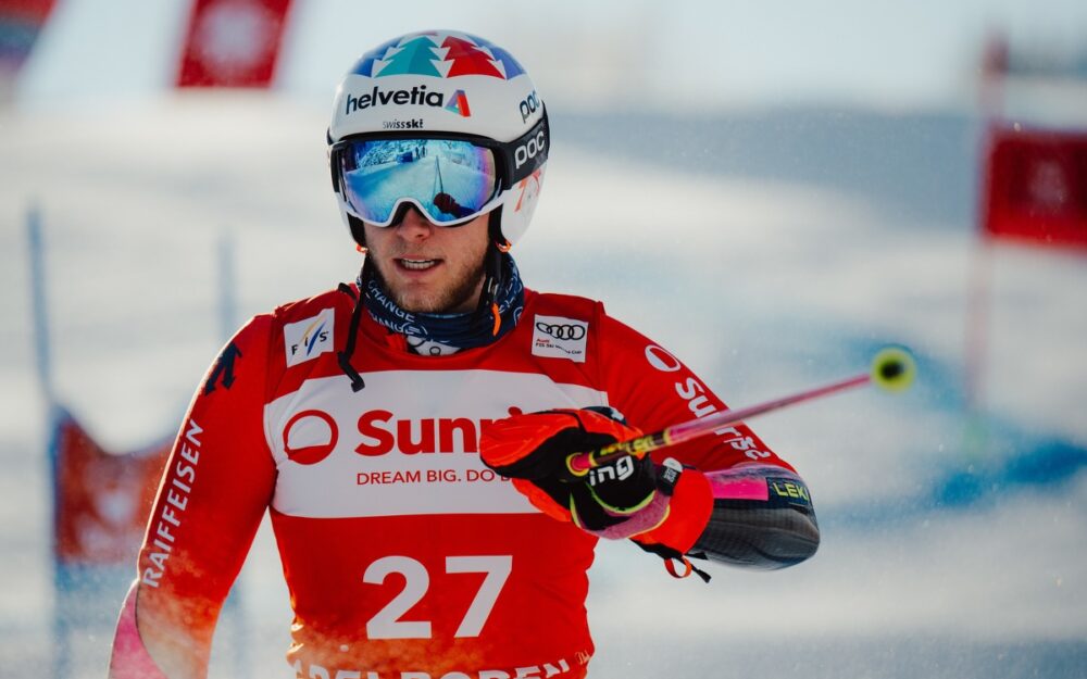 EC: Fadri Janutin bei Bakkevig-Sieg bester Schweizer Fadri Janutin war auch beim zweiten Europacup-Riesenslalom von Turnau bester Swiss-Ski-Athlet. – Foto: GEPA pictures