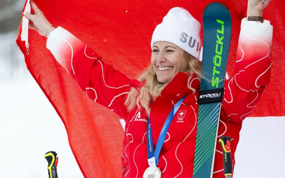 Fanny Smith – Gewinnerin der Olympischen Silbermedaille. – Foto: GEPA pictures