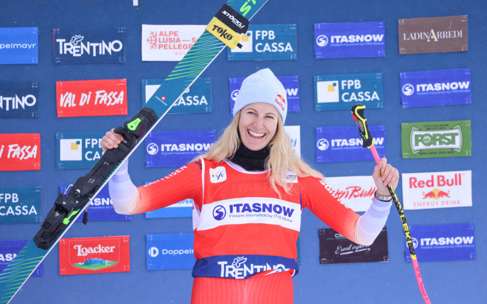 Skicross: Fanny Smith holt sich in Gudauri (GEO) den 33. Weltcup-Sieg Fanny Smith gewinnt in Gudauri (GEO). – Archivbild: GEPA pictures