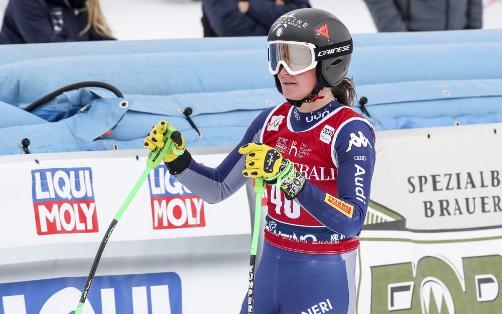 Federica Sosio verabschiedet sich aus dem Skizirkus. – Foto: GEPA pictures