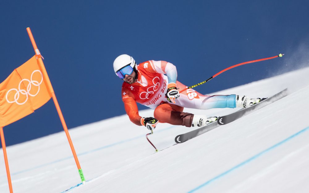 Das Schweizer Quartett für die Abfahrt steht Beat Feuz ist Fixstarter in beiden Speed-Disziplinen. – Foto: GEPA pictures