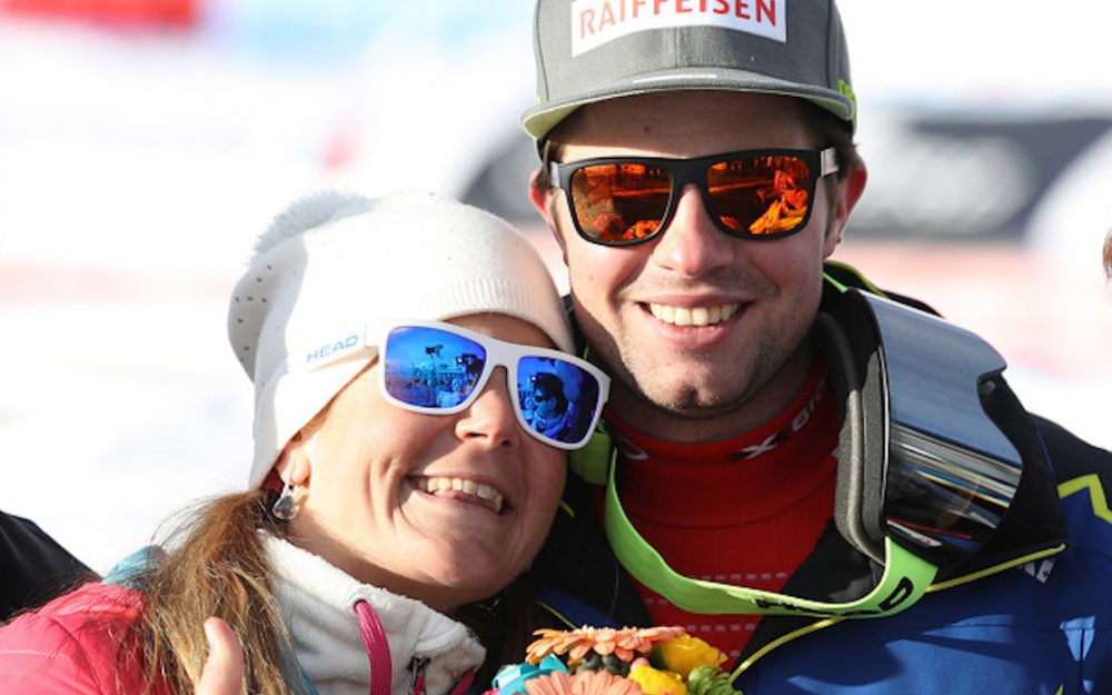 Bei Beat Feuz gibt es bald Familienzuwachs Katrin Triendl und Beat Feuz erwarten ihr zweites Kind. – Foto: GEPA pictures