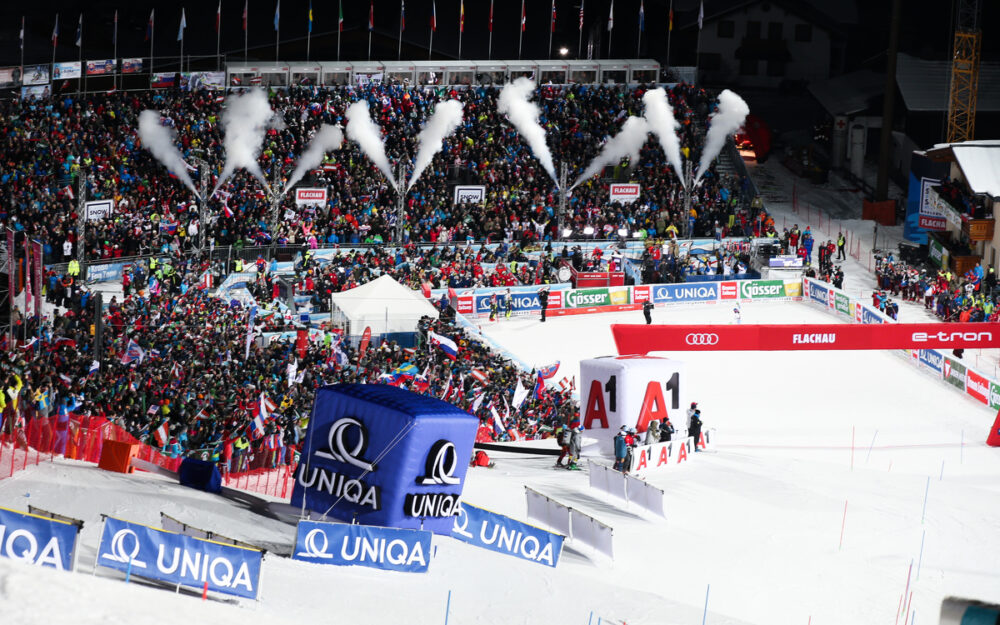 In Flachau kann am 10. Januar der Nachtslalom der Frauen über die Piste gehen. – Foto: GEPA pictures