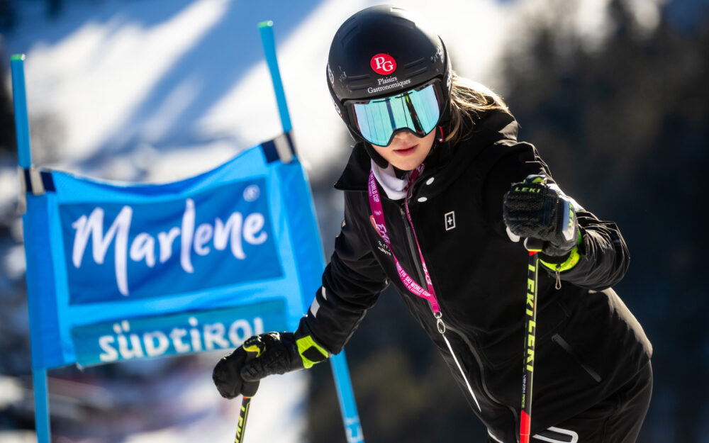 NorAm: Arianne Forget und Simon Fournier gehen als Leader in die Pause Arianne Forget, Leaderin der NorAm-Cup-Gesamtwertung. – Foto: GEPA pictures