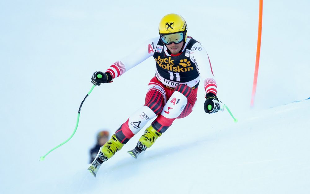 Schnellster im Abschlusstraining und Favorit auf den Sieg: der Österreicher Max Franz. – Foto: GEPA pictures