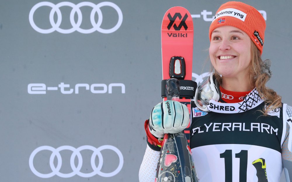 EC: Und wieder schlägt Mina Fuerst Holtmann zu Mina Fuerst Holtmann. – Foto: GEPA pictures